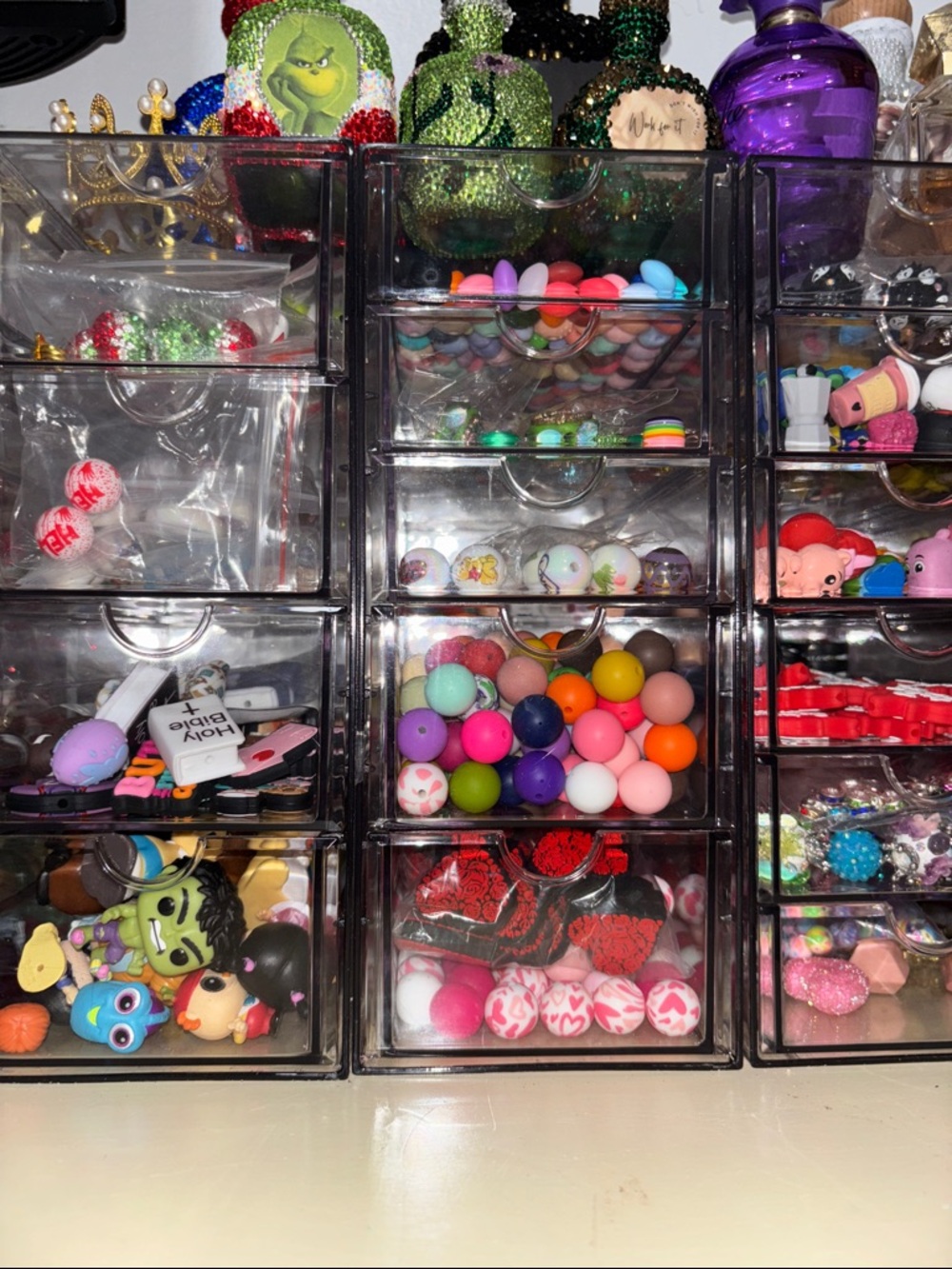 Create beaded pen custom options